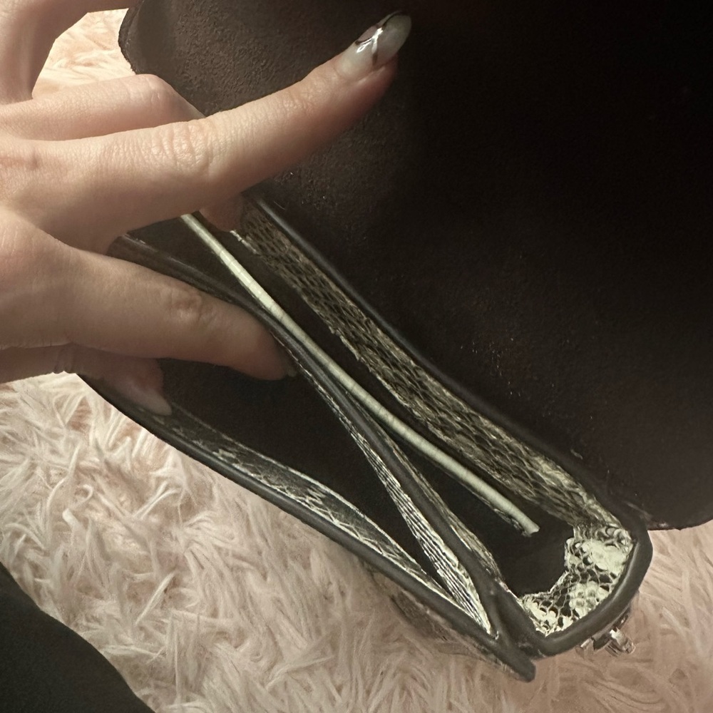 Michael Kors Snake Print Crossbody Bag - Picture 6 of 7
